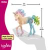 Schleich bayala, Unicorn Toys for Girls and Boys, Marshmallow Unicorn Foal with Gems, Pink view 4