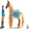 Schleich Horse Club Sofia's Beauties 18-Piece Horse Beauty Set - Horse Rider Kim and Horse Figurine with Brushable Styling Hair Plus Bead and Clip Accessories, Gift for Boys and Girls Ages 5 and up view 2