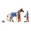 Schleich Horse Club Sofia's Beauties Horse Styling Playset with Figurines - 18-Piece Dream Horse Animal Riding Toy Set with Leo and Rocky, Brushable Hair for Boys and Girls, Gift for Kids Age 4+ view 3