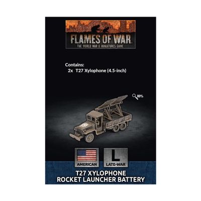 Flames of War WW2: T27 Xylophone Rocket Launcher Battery