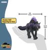 Schleich Eldrador Creatures - 7" Shadow Wolf Figurine - Fun Fantasy Animal Figure for Imaginative Play for Boys and Girls - Durable Black Beast Toy - Cool Monster Toys for Kids Ages 7+ | 42554 view 4