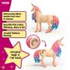 Schleich Bayala - Marshmallow Unicorn Mare Figurine - Pink and Blue Unicorn Toy for Girls and Boys - Fantasy Horse Figurine for Kids Ages 5+ view 3