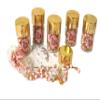 12pcs Gold Pink Bible Girl Rosary in Glass Jar Bottle Scented Beads Beaded Rosary Silver Catholic Crucifix Necklace lot of 12 view 1