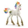 Schleich Bayala - Rainbow Unicorn Foal Toy - Colorful Unicorn Toy for Girls and Boys - Fantasy Horse Figurine for Kids Ages 5+ view 1