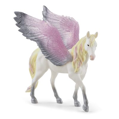 Schleich bayala, Unicorn Toys, Unicorn Gifts for Girls and Boys 5-12 Years Old, Star Pegasus Mare, Multi, 70579