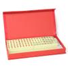 SHATONG Mahjong Sets Chinese Mahjong Game Set 144 Tiles Portable Travel Majhong Games Set for Home Party Family view 1