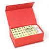 SHATONG Mahjong Sets Chinese Mahjong Game Set 144 Tiles Portable Travel Majhong Games Set for Home Party Family view 1