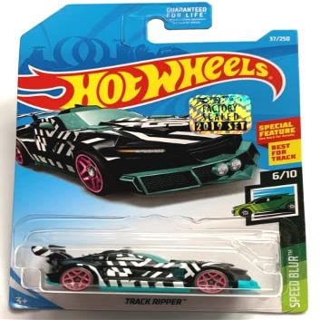 DieCast Hot Wheels Track Ripper - Speed Blur 6/10 (2019 Factory Sealed)