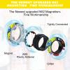 YISHIDANY 12Pcs Magnetic Rings Fidget Spinner Toys Set, ADHD Stress Relief Fingers Magnet Rings, Graffiti Camo Magical Fidget Toys Pack for Training Autism Anxiety, Great Gift for Adults Teens Kids view 3
