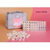 SHATONG 24mm Mini Travel Small Mahjong Chinese Mahjong Game Set Outdoor Travel Portable Small Mahjong view 2