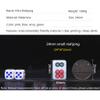 SHATONG Mini 144 Tiles Traditional  Chinese Mahjong Set Board Game,Portable Size and Light-Weight,Travel Family Leisure Time view 2