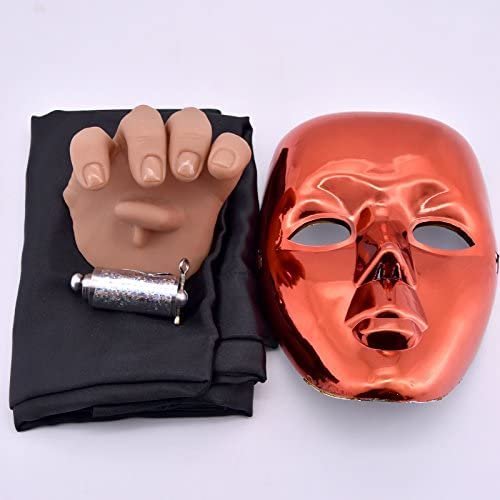 SUMAG Ghost Mask Magic Tricks Mask Quick Change for Magician Stage Party Gimmick Illusion Funny Magic Set