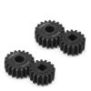 TREAL SCX10 III/Capra Overdrive Portal Gears Harden Steel Gears Compatible with Axial 1/10 SCX10 3 Capra Front Axle, Overdrive 60%(16T/19T) view 1