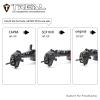 TREAL SCX10 III/Capra Overdrive Portal Gears Harden Steel Gears Compatible with Axial 1/10 SCX10 3 Capra Front Axle, Overdrive 60%(16T/19T) view 4