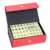 SHATONG Mini Chinese Mahjong Game Set 144 Tiles Traditional Mah-Jong Board Game for Adults,Families and Kids Ages 8 and Up view 1