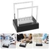 Newton's Cradle Balance Pendulum Balls Office Decoration with Black Base Desk LED Light Up Swinging Kinetic Balls Fun Science Physics Tool view 4