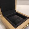 Case for coins or medals 1 box 50x50 mm Italian velvet of choice (Natural Wood) view 4