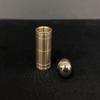 Ball & Tube Mystery (Brass) - Close Up Trick / Magic Trick / Magic Props / Party Trick / Magic Gimmick view 1