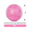 DNDND D100 Die with Pink Chameleon Powder Inside with Translucent Pouch for D&D Dungeon and Dragons view 2