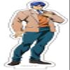 JoJo's Bizarre Adventure Jonathan Joster BIG Acrylic Stand JoJo's Bizarre Adventure Part 1 Phantom Blood view 1