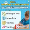 Autism & Prosperity Time Schedule Tasks - Autism Learning Materials, Special Education Autism Sensory Products, Sensory Toys for Kids with Autism, Visual Schedule for Kids with Autism Age 3 4 5 7 8 12 view 3