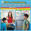 Autism & Prosperity Time Schedule Tasks - Autism Learning Materials, Special Education Autism Sensory Products, Sensory Toys for Kids with Autism, Visual Schedule for Kids with Autism Age 3 4 5 7 8 12 view 4