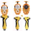Battling Tops Burst B-184 Custom Bey Launcher LR Spin DB Layer System and B-11 Launcher Grip Metal Fusion Burst Starter String Launcher, Strong BeyLauncher Spinning Top Toys Accessories (Yellow) view 1