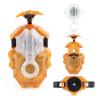 Battling Tops Burst B-184 Custom Bey Launcher LR Spin DB Layer System and B-11 Launcher Grip Metal Fusion Burst Starter String Launcher, Strong BeyLauncher Spinning Top Toys Accessories (Yellow) view 3