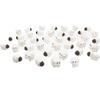 BLAPNK 40pcs Miniature Sheep Figurines Mini Herd of Sheeps Figure Toy Cake Toppers Moss Landscape Decoration DIY Terrarium Crafts Ornament view 1