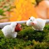 BLAPNK 40pcs Miniature Sheep Figurines Mini Herd of Sheeps Figure Toy Cake Toppers Moss Landscape Decoration DIY Terrarium Crafts Ornament view 2