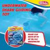 Wahu Sea Gliders Shark Underwater Pool Toy with Self-Propelled Jet and Adjustable Fins, Pool Diving Toy Shark Glides up to 60' Underwater view 3