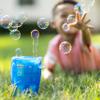 Maxx Bubbles Super Bubble Jet, Portable Automatic Bubble Machine for Kids, High Output Outdoor Fun Toy with Bubble Solution Included, Blue view 4