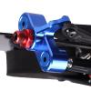 ACEKEEPS 2-Pack Front Steering Knuckles Caster Blocks C-Hubs w/Bearings Upgrade Parts for Arrma RC 1/8 Typhon Talion 1/7 Felony Mojave Limitless Car, Replace AR330187 (Navy Blue) view 4