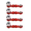 ACEKEEPS 4-Pack Aluminum Anti-Roll Narrow Sway Bar Suspension Arm Linkages Upgrade Parts for ARRMA RC 1/10 Senton 1/8 Typhon Kraton Talion 1/7 Felony Infraction Limitless Car (Red) view 3