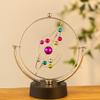 CHANGSHUN Electronic Perpetual Motion Battery Operated Home Office Desk Ornament (Solar System) view 4