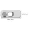 SOLUSTRE 3pcs Childproof Cabinet Locks Anti-Pinch Door Lock Easy Install for Kids Abs Plastic Material view 2