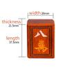 SHATONG Chinese Mahjong 144 Tiles Game Set,pterocarpus Indicus,Mahjong Teaching Books,Wind Indicator,3 Dice and Mahjong Mat,for Chinese Style Game Play view 3