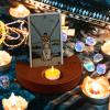 Tarot Card Holder, Tarot Cards, Mystical, Tarot Wood, Moon, Wooden Tarot Card Stand (Hand Holder) view 2