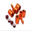 Team Corally 1/10 Sketer XL4S C-00191 Upgrade Parts Aluminum Front Knuckle Arm - 6Pc Set Orange view 1