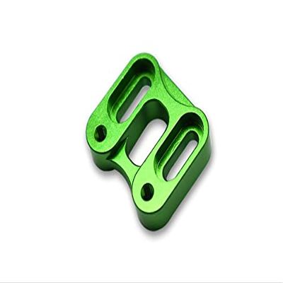 Aluminum Front Knuckle Servo Mount For Axial 1/6 SCX6 Jeep JLU Wrangler AXI05000-1Pc Set Green