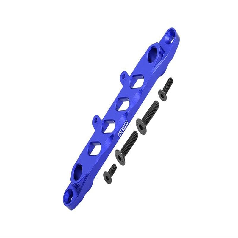 Aluminum Front Chassis Brace For Axial 1/6 SCX6 Jeep JLU Wrangler AXI05000-5Pc Set Blue