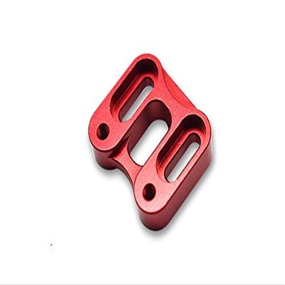 Aluminum Front Knuckle Servo Mount For Axial 1/6 SCX6 Jeep JLU Wrangler AXI05000-1Pc Set Red