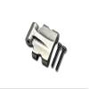 Axial 1:24 SCX24 Deadbolt AXI90081 Upgrade Parts Aluminum Rear Upper Tie Rod Connector - 3Pc Set Silver view 1