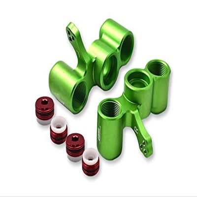 Team Corally 1/10 Sketer XL4S C-00191 Upgrade Parts Aluminum Front Knuckle Arm - 6Pc Set Green