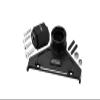 Aluminum Alloy Rear Spare Wheel Positioning Bracket For Axial 1/6 SCX6 Jeep JLU Wrangler AXI05000-10Pc Set Black view 1