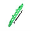 Aluminum Front Chassis Brace For Axial 1/6 SCX6 Jeep JLU Wrangler AXI05000-5Pc Set Green view 1