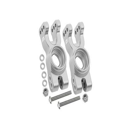 Team Corally 1/10 Sketer XL4S C-00191 Upgrade Parts Aluminum Rear Knuckle Arm - 10Pc Set Silver