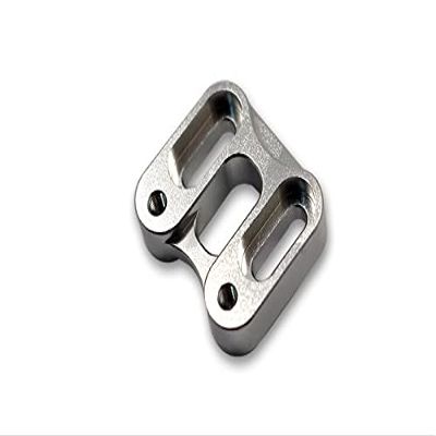Aluminum Front Knuckle Servo Mount For Axial 1/6 SCX6 Jeep JLU Wrangler AXI05000-1Pc Set Silver