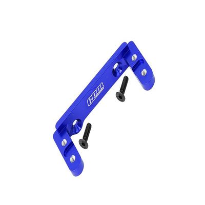 Aluminum 2-Speed Transmission Servo Mount For Axial 1/6 SCX6 Jeep JLU Wrangler AXI05000-3Pc Set Blue