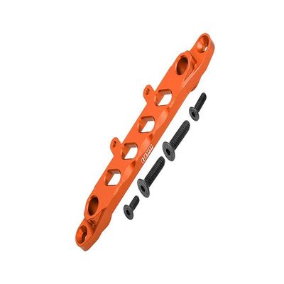 Aluminum Front Chassis Brace For Axial 1/6 SCX6 Jeep JLU Wrangler AXI05000-5Pc Set Orange